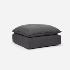 ROSEN - Ottoman Shanklin Tela Charcoal