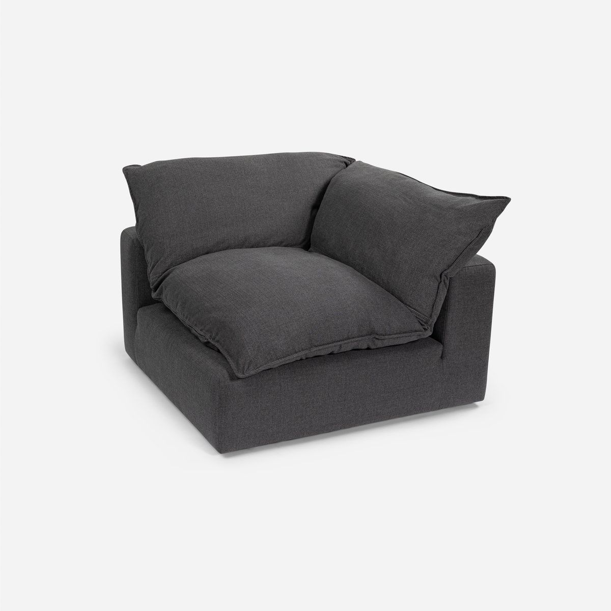 ROSEN - Sofá Esquinero Rosen Shanklin Tela Charcoal