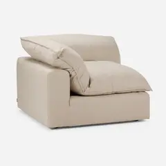 ROSEN - Sofá Esquinero Shanklin Tela Beige