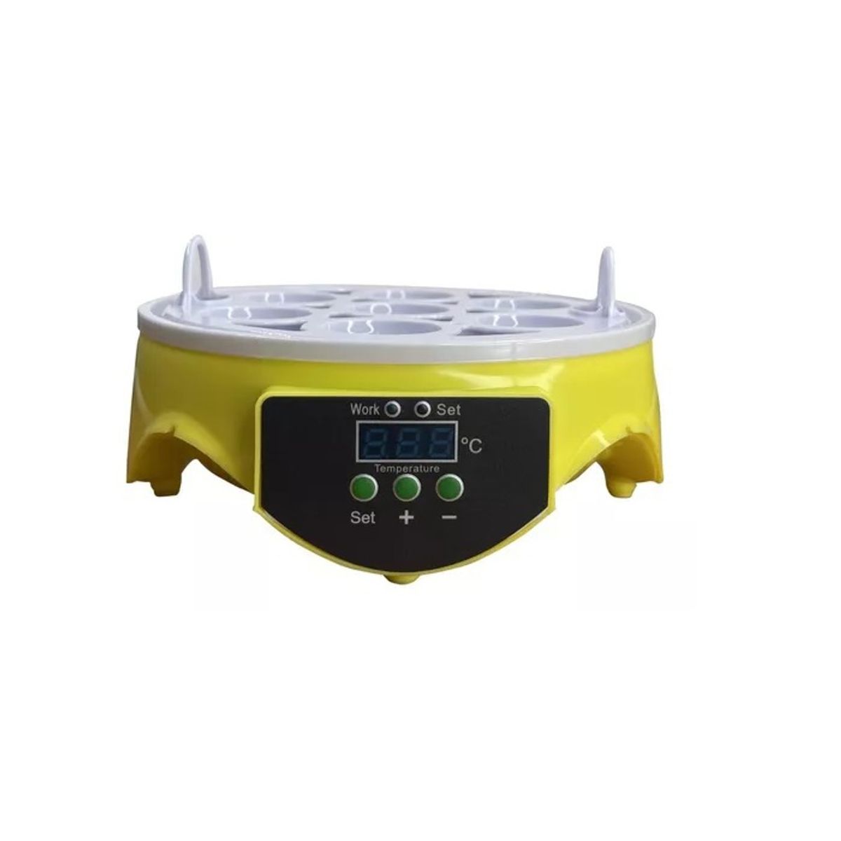 GENERICO - Incubadora 7 Huevos Control Temperatura Led Digital