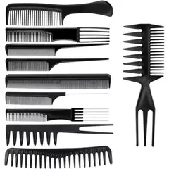 GENERICO - Set De 10 Peinetas Profesionales Peluquería O Barbería