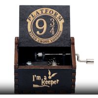 HARRY POTTER PLATFORM CAJA MUSICAL NEGRA