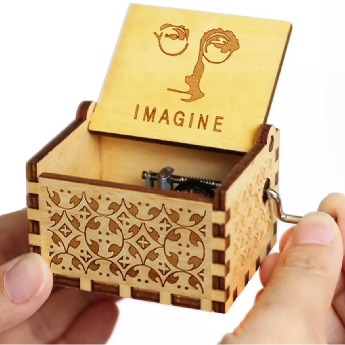 GENERICO - CAJA MUSICAL JHON LENNON IMAGINE CAFE