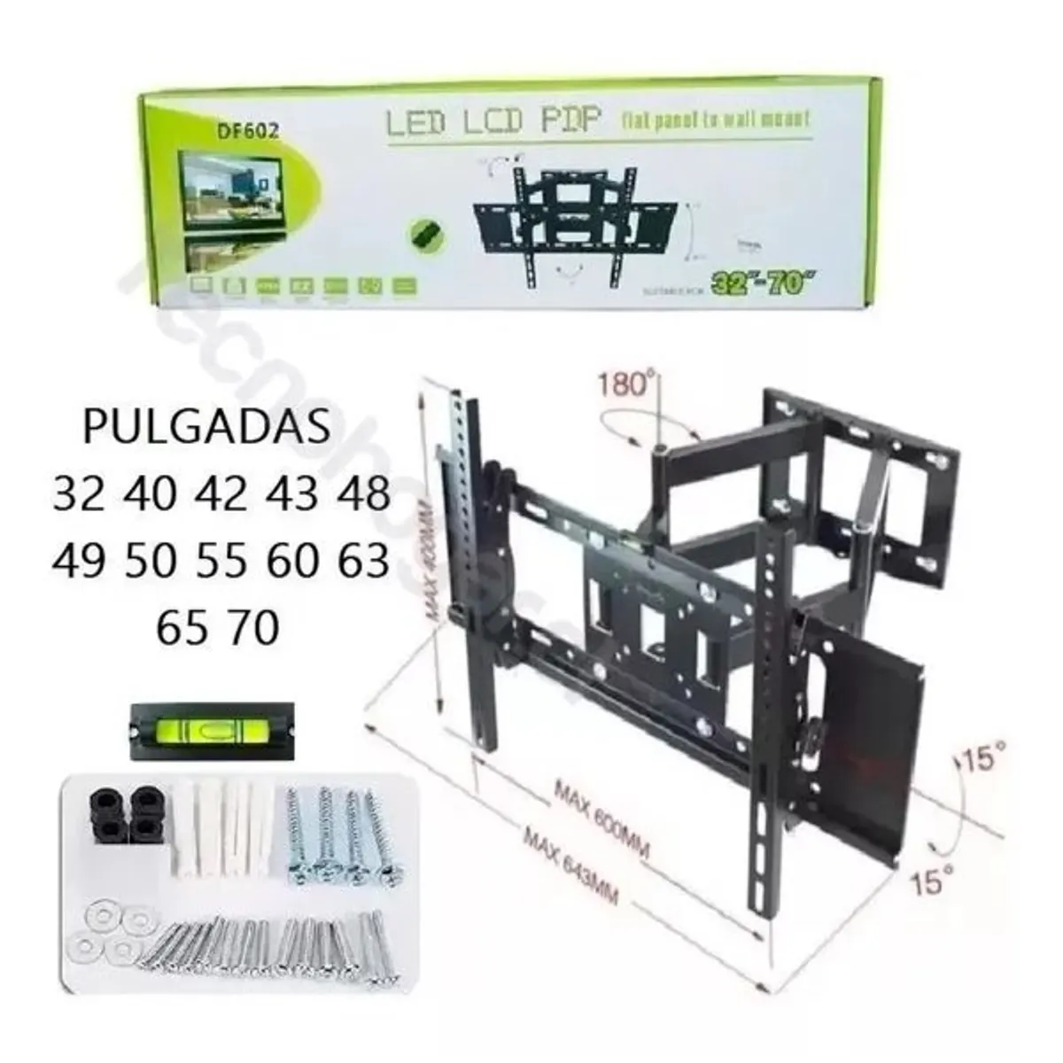 GENERICO - Soporte Base Televisor 32 40 42 43 48 49 50 60 65 70 80