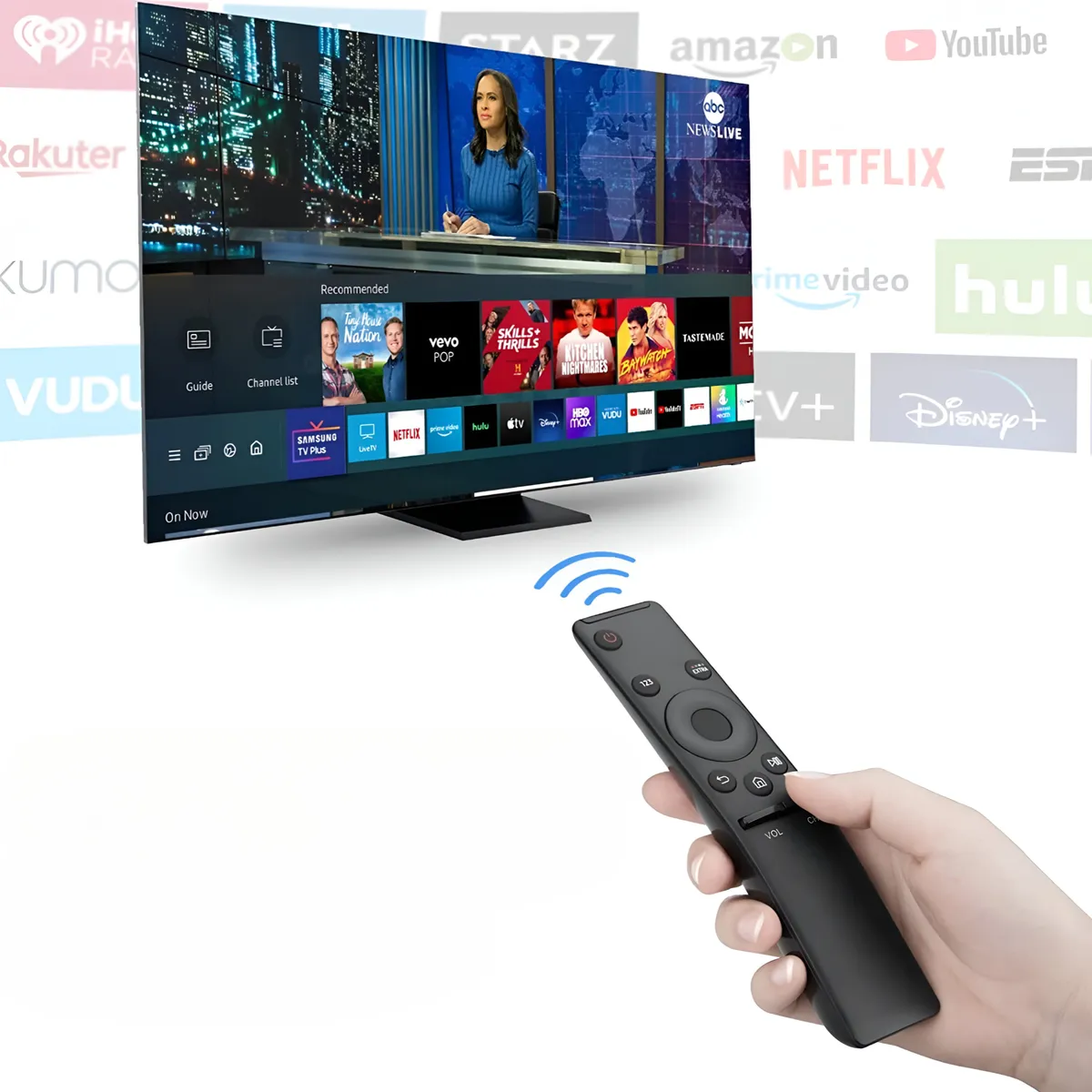 DBLUE - Control Remoto Para Samsung Smart TV de Ultima Generación DBG450