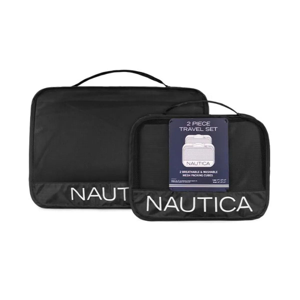 NAUTICA - Organizador de viaje en Pack negro NAUTICA