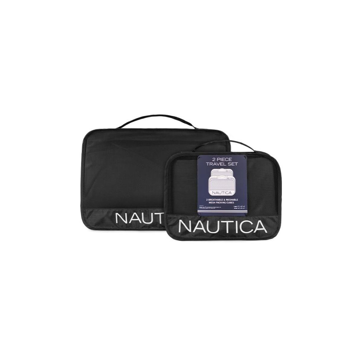 NAUTICA - Organizador de viaje en Pack negro NAUTICA