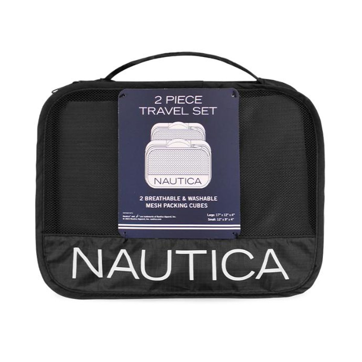 NAUTICA - Organizador de viaje en Pack negro NAUTICA