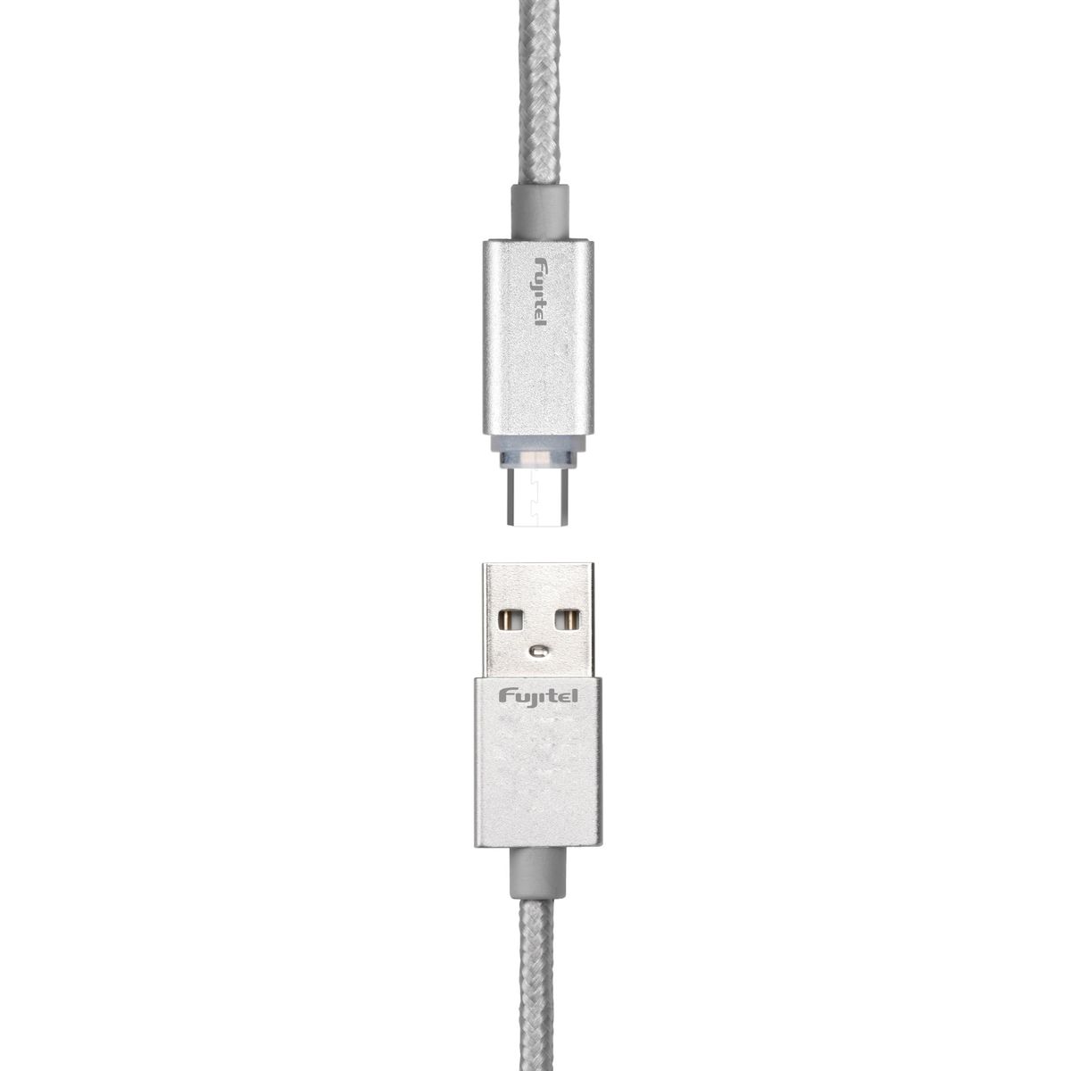 FUJITEL - Cable De Datos Micro USB con LED Indicadora de Carga Fujitel