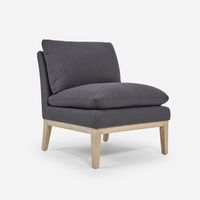 Poltrona Lucerna Tela Grafito