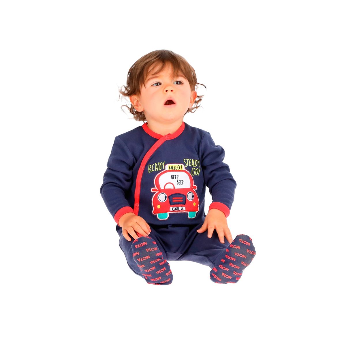 MOTA - Pijama manga larga algodón