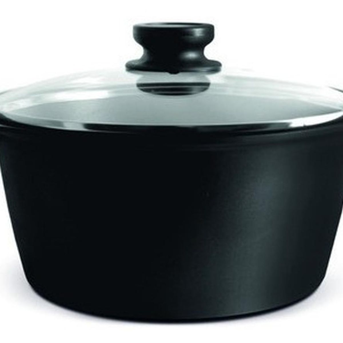 ILKO - Batería De Cocina 7 Pzs Antiadherente Vulcano Ilko