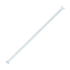 DUSCHY - BARRA CORTINA 75-125 CM BLANCO