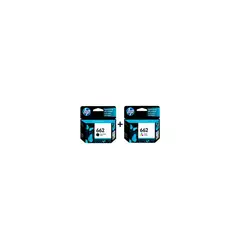 HP - Pack Tintas 662 Negro - Color Original