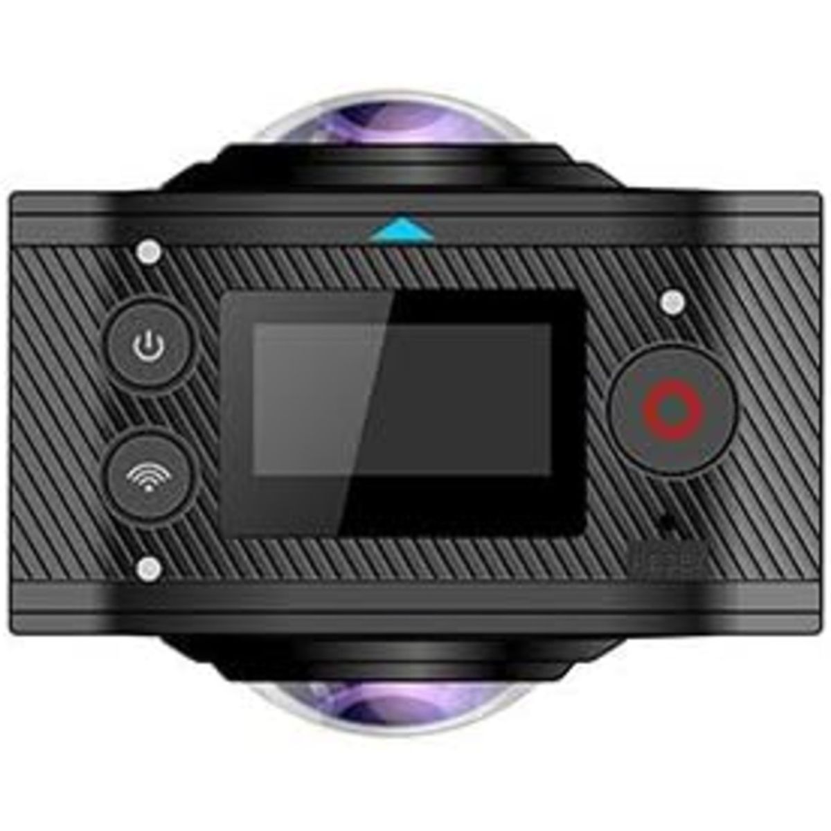 HOMEGUARD - Videocámara de Realidad Virtual 360°  Full HD  960p  HGMZNX360  Negra HOMEWELL