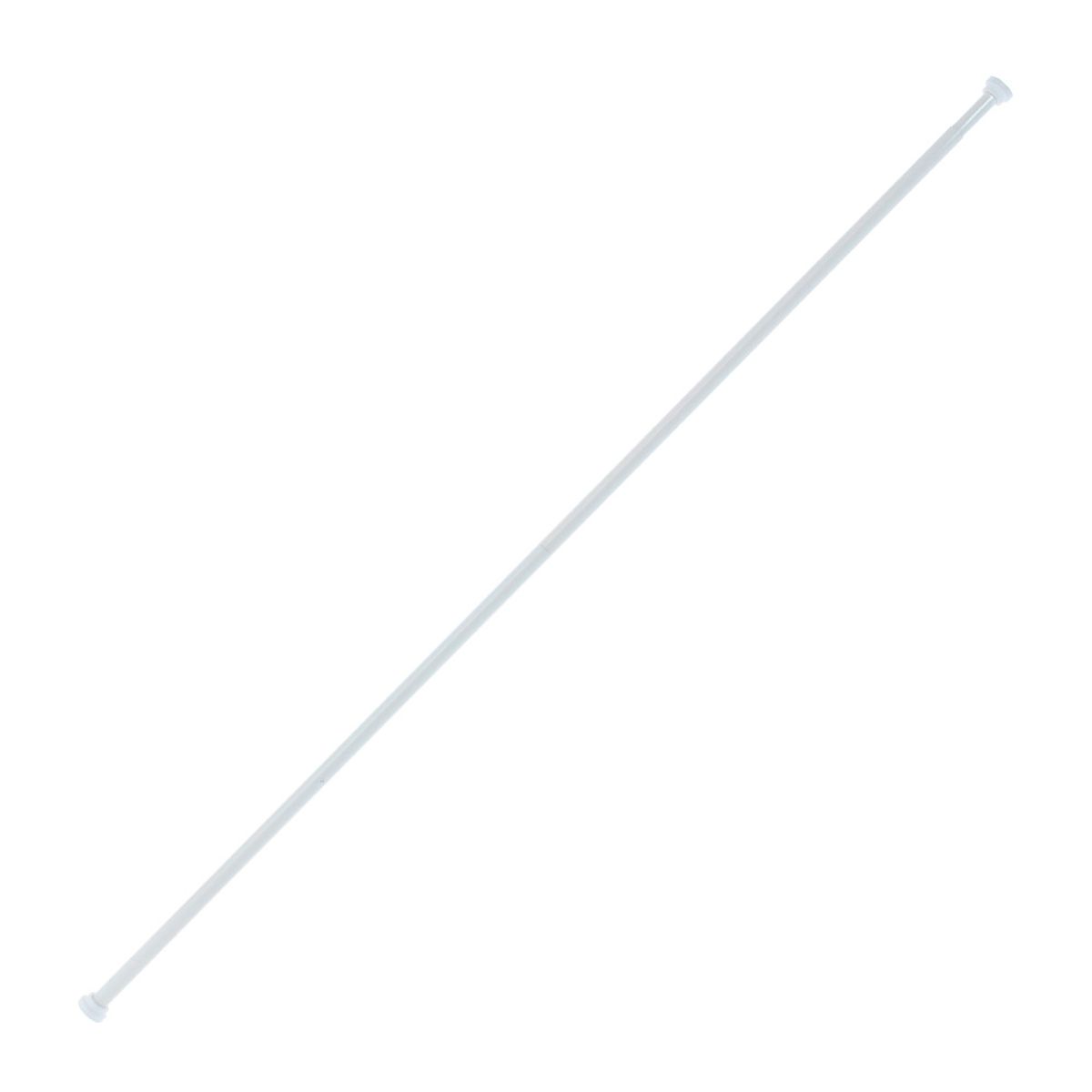 DUSCHY - BARRA CORTINA 75-225 CM BLANCO