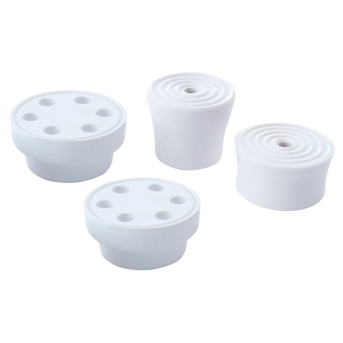 DUSCHY - BARRA CORTINA 75-225 CM BLANCO