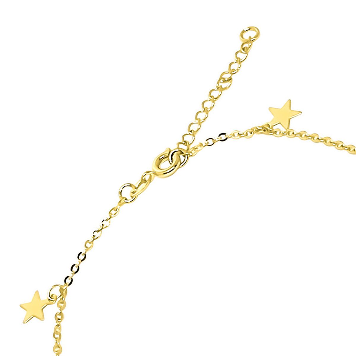 ANDREA COGGIOLA JOYAS - Tobillera 7 Estrellas Enchapado Oro 18K