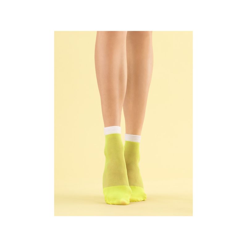 FIORE - Calcetines Fiore Jucy Lime 08 den