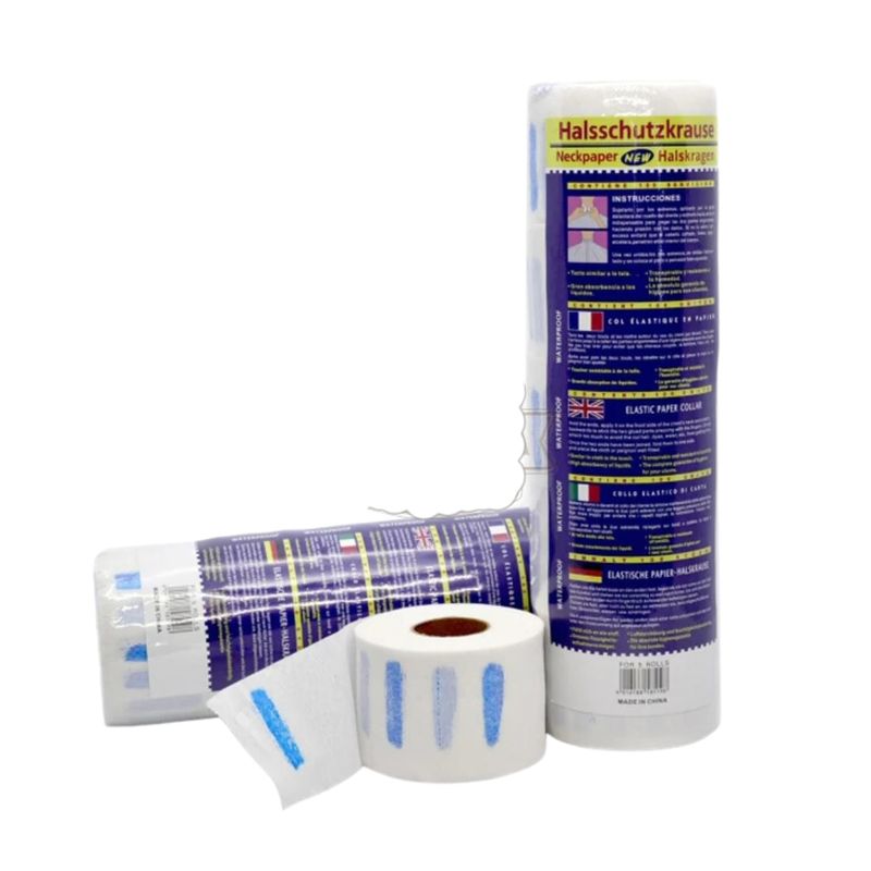 GENERICO - Pack papel cuello  Talco perfumado barberia 650g Gms