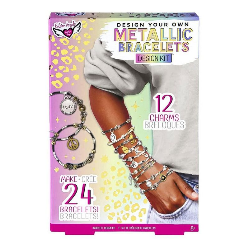 FASHION ANGELS - Set para Hacer Pulseras Metálicas Fashion Angels