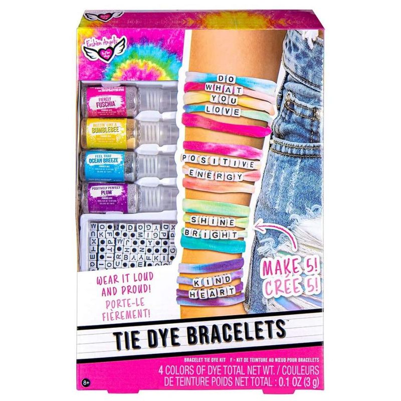 FASHION ANGELS - Set para Hacer Pulseras Tie Dye Fashion Angels