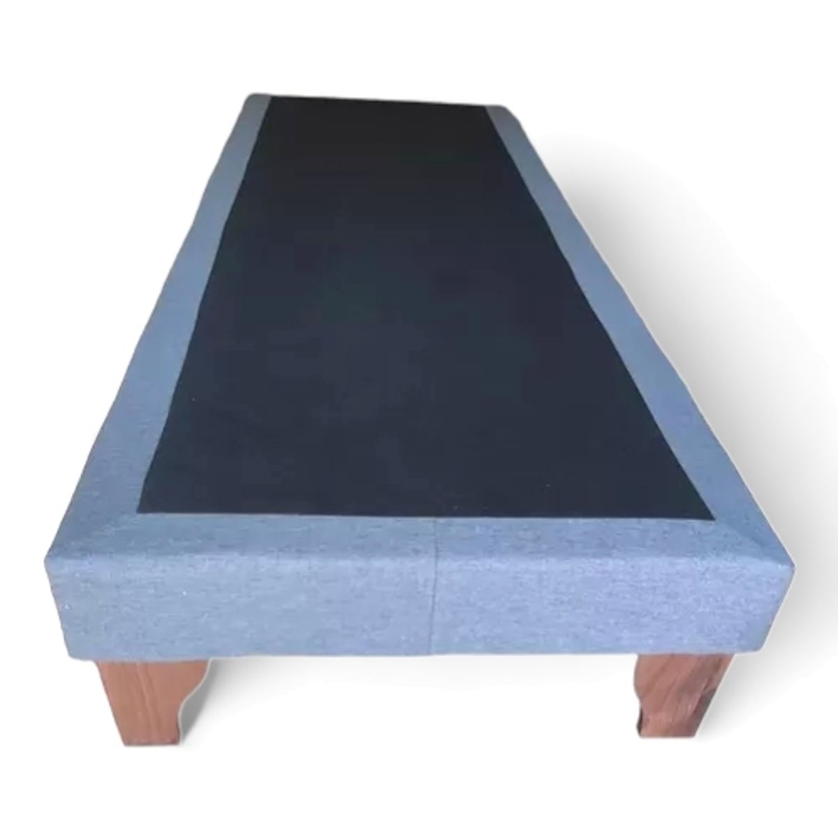 GENERICO - Base Europea para cama 1 Plaza 90x190cm lino marengo