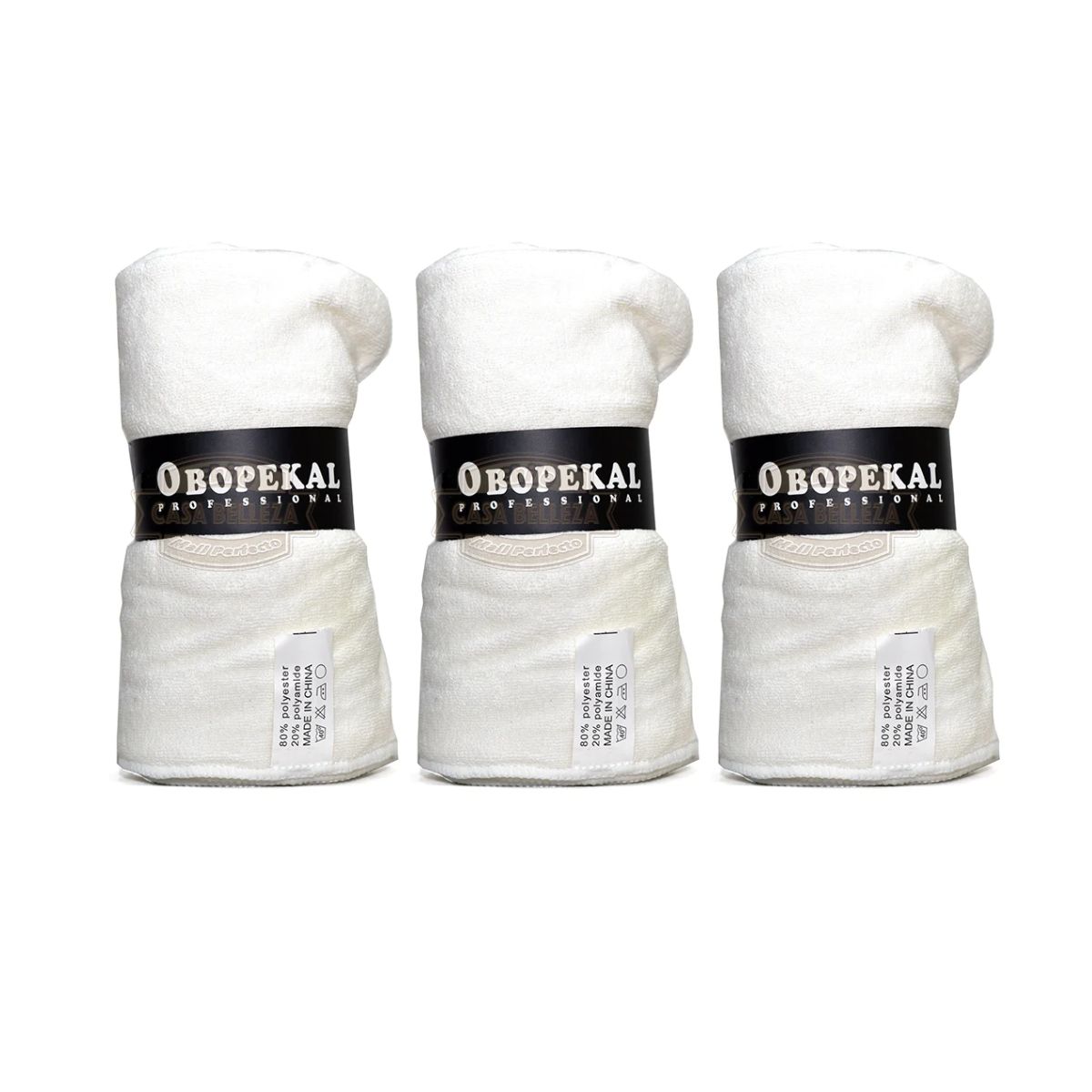GENERICO - Kit 5 Toallas  microfibra peluquería 45x85 Gms