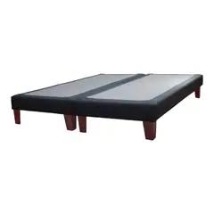 GENERICO - Base Europea para cama Super King 200x200cm LINO GRIS OSCURO