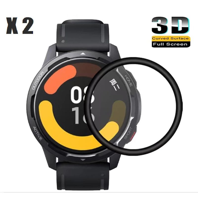 GENERICO - 2 X Lamina Protector Para Xiaomi Watch S1 / S1 Active