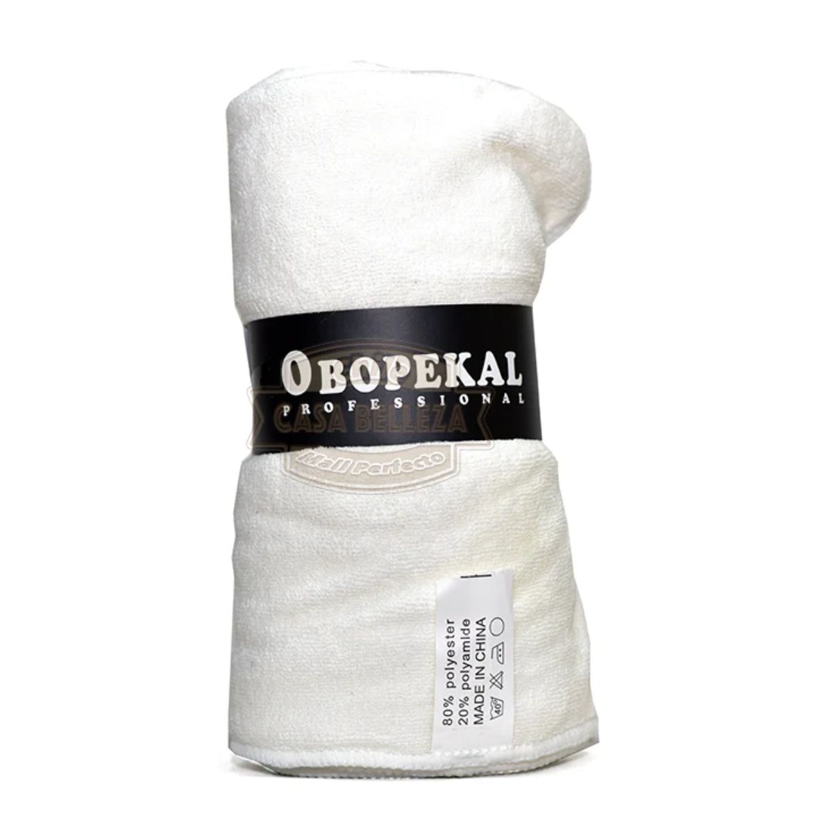 GENERICO - Pack X20 Toallas blanco microfibra peluquería 45x85 Gms