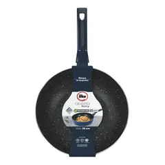 ILKO - Wok 28cm Granito Navy