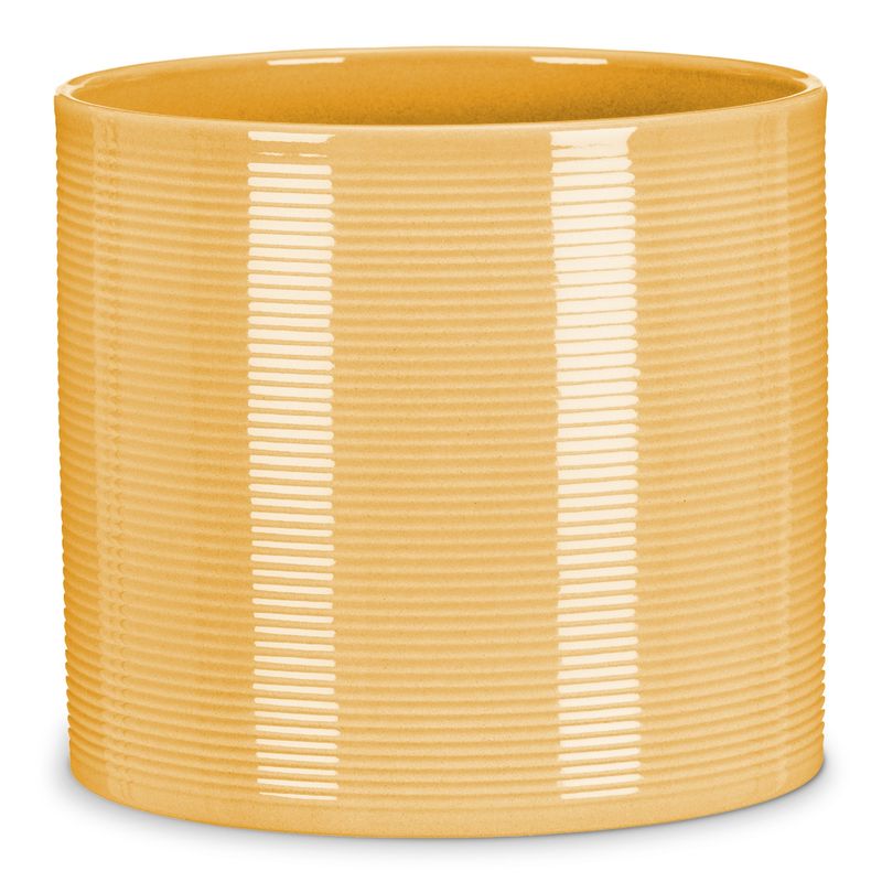 SCHEURICH - Macetero Cerámica 19 cm Amarillo