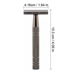 GENERICO - Maquina De Afeitar Acero 10 Hojas Doble Rasuradora Maxcare