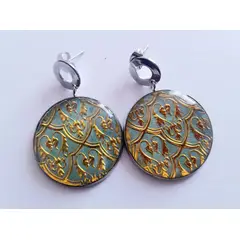 CATHALIFAUDJOYAS - Aros diseño dorado