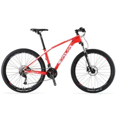SAVA - MOUNTAIN BIKE CARBONO DECK 2.0 TALLA L 29" RED WHITE