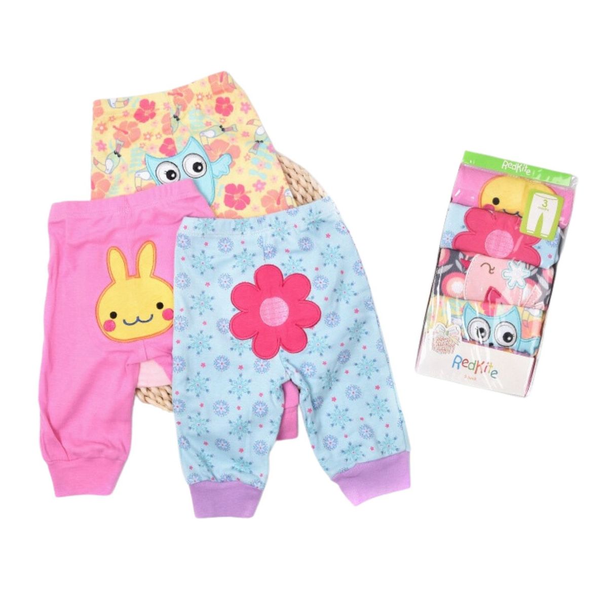 GENERICO - Pack 5 Pantalones/Calza Niña
