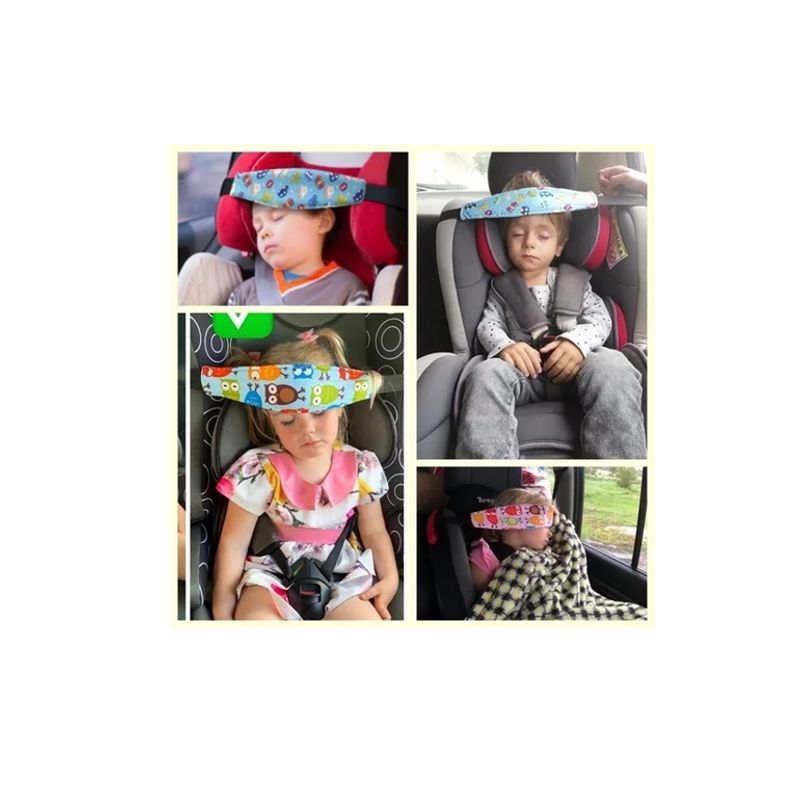 GENERICO - Soporte Sujeta Cabeza Para Silla De Auto Para Bebes Y Niños