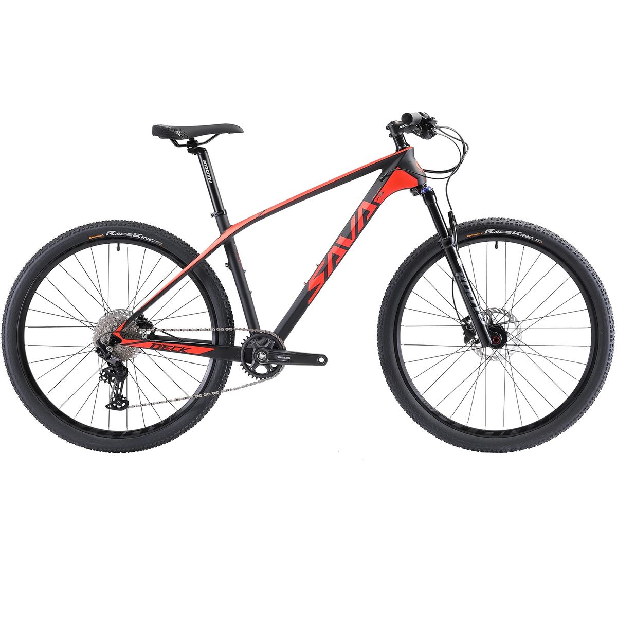SAVA - MOUNTAIN BIKE CARBONO SAVA DECK 6.1 TALLA L 29" BLACK RED