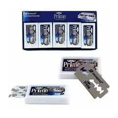 GENERICO - Pack 100 unid Dorco Prime Filos Navaja Barberia Hojas Dobles Gms