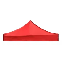 Repuesto Lona Carpa Techo Plegable 3x3 Engomado Rojo