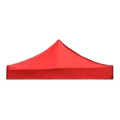 GENERICO - Repuesto Lona Carpa Techo Plegable 3x3 Engomado Rojo