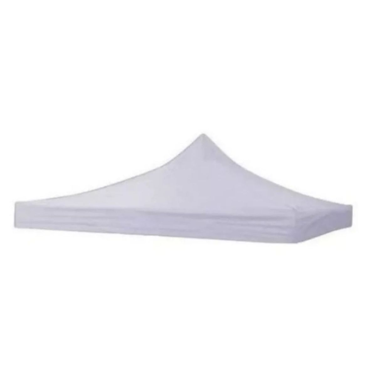 GENERICO - Repuesto Lona Carpa Techo  Plegable 3x3 Engomado Blanco
