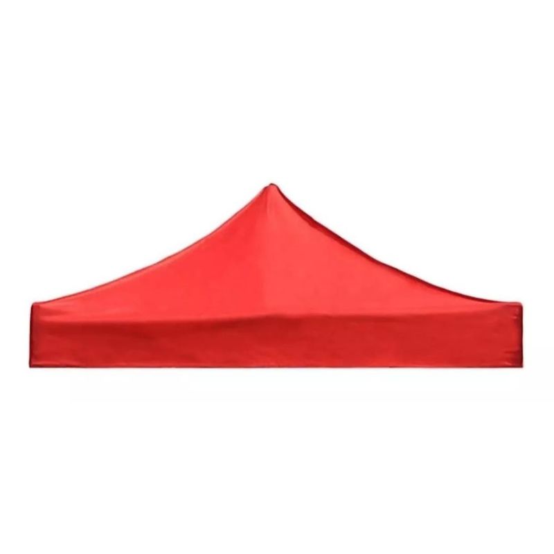 GENERICO - Repuesto Lona Carpa Techo Plegable 2x2 Engomado Rojo