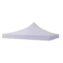 GENERICO - Repuesto Lona Carpa Techo Plegable 2x2 Engomado Blanco