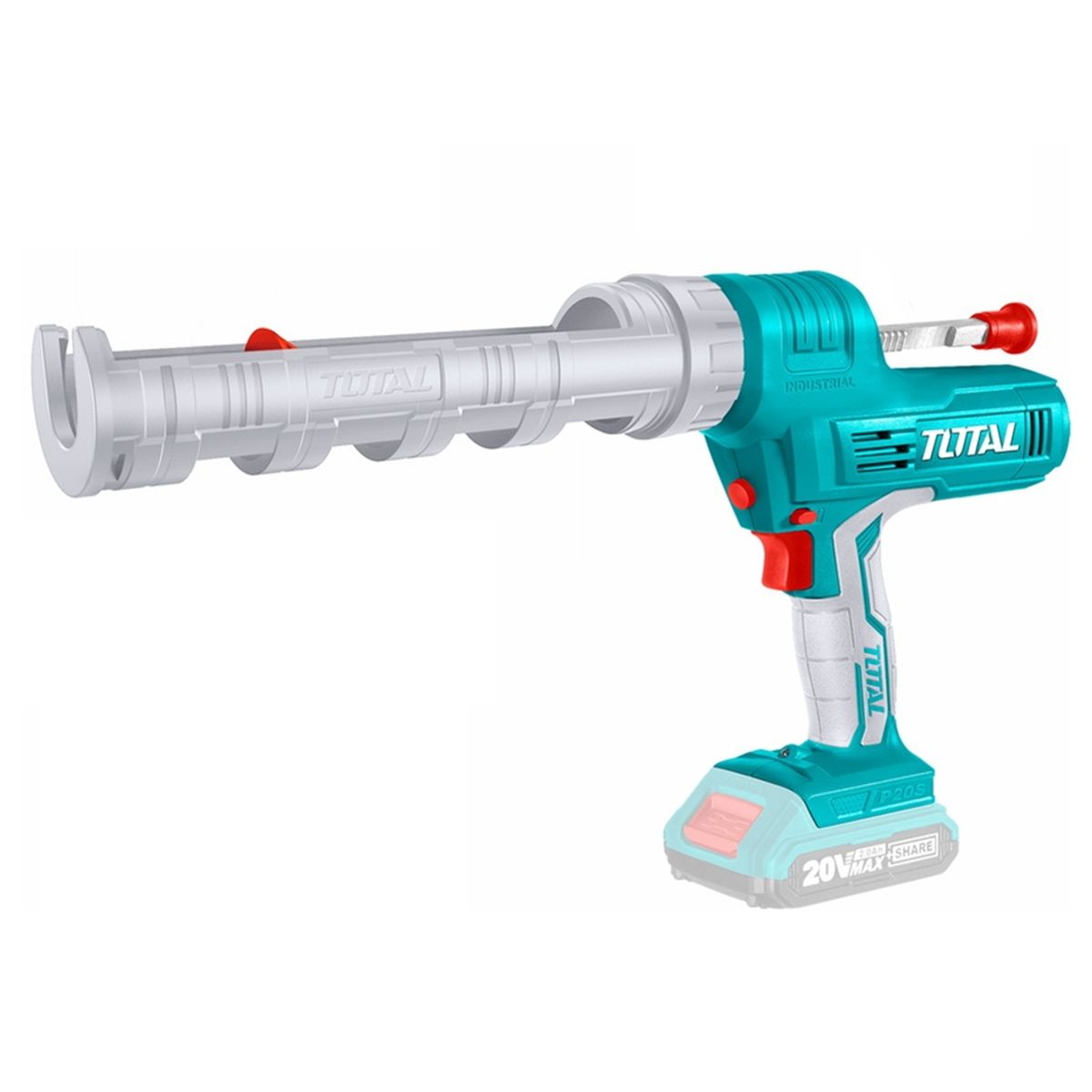 TOTAL TOOLS - Pistola Calafatera Inalambrica 20v Total Tcgli2001