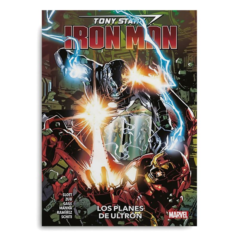 PANINI - Comic Iron Man Tony Stark 4 Los Planes de Ultrón Marvel PANINI