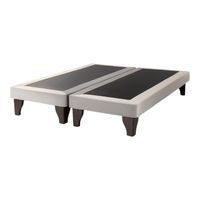 Base Europea para cama Super King 200x200cm FELPA GRIS
