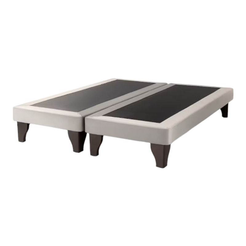 GENERICO - Base Europea para cama Super King 200x200cm FELPA GRIS