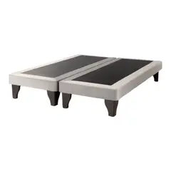 GENERICO - Base Europea para cama Super King 200x200cm FELPA GRIS